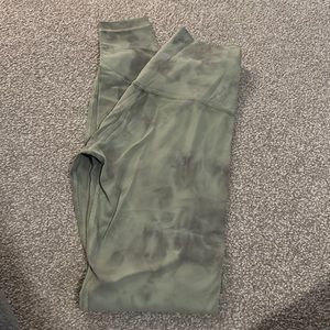 Lululemon align leggings, size 6